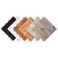 IncStores 3/8" Thick Snap Together Dance Flooring | 12"x12" Printed Vinyl Dance Floor for Practice & Performance | Barnwood | 40 Tile Pack