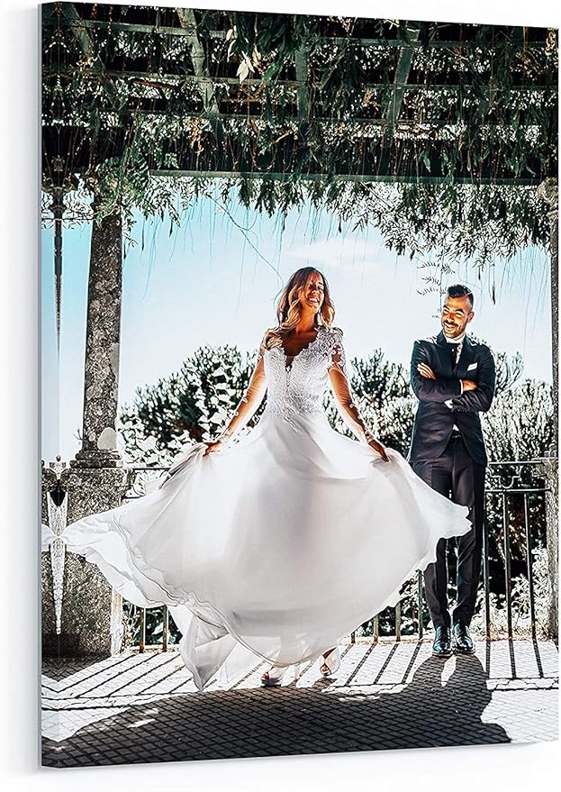 Personalized Custom Canvas Prints: Photo On Canvas (Framed Canvas, 20x30) Transform Your Photos into Stunning Framed Wall Art Digitally Printed Photo To Canvas Ideal for Home Decor