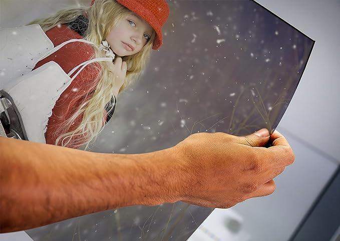 Personalized Custom Canvas Prints: Photo On Canvas (Dark Brown, 24X32) Transform Your Photos into Stunning Framed Wall Art Digitally Printed Photo To Canvas Ideal for Home Decor, Gifts Keepsakes.