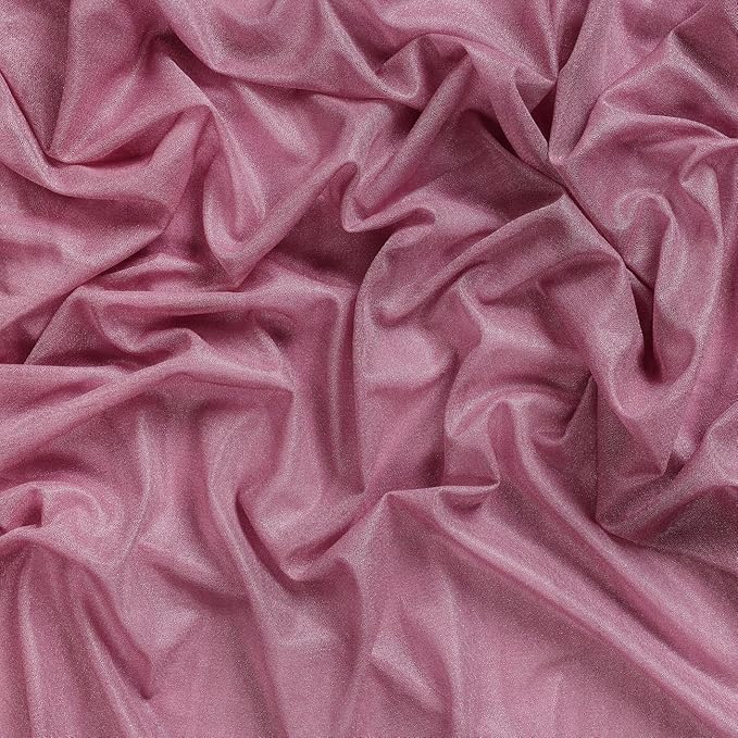 VDS Pack of 2 Panel (30 Inch X 30 Feet) Wedding Arch Draping Fabric Sheer Chiffon Fabric Drapery for Wedding Ceremony Reception Swag Backdrop Canopy Chuppah ARBO Altars Decoration (Mauva)