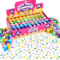 JOYIN 100PCS FairyTale's Stamps for Kids Self-Ink for Party Favor, Teacher Stamps, Kids Treasure Box, Prize for Classroom, Easter Egg Stuffers (50 Designs, Mermaid, Princess, Unicorn Stampers)