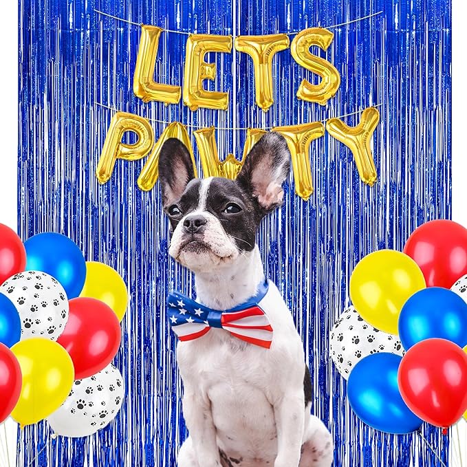 Dark Blue Tinsel Backdrop Streamers - GREATRIL Party Streamers Backdrop Foil Fringe Curtains for Birthdays Royal Boys Men Decorations - 1m x 2.5m - Pack of 2