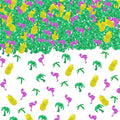 Confetti Table Foil Metallic Sequins Tropical Jungle Safari Festival for Birthday Baby Shower Wedding Engagement Party Favor Supplies or DIY(Summer)
