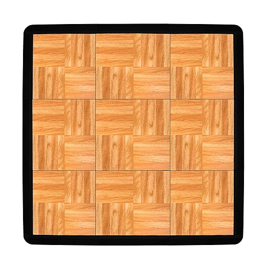 IncStores 12" x 12" Practice Dance Tiles (Oak, 36-12"x12" Tiles)