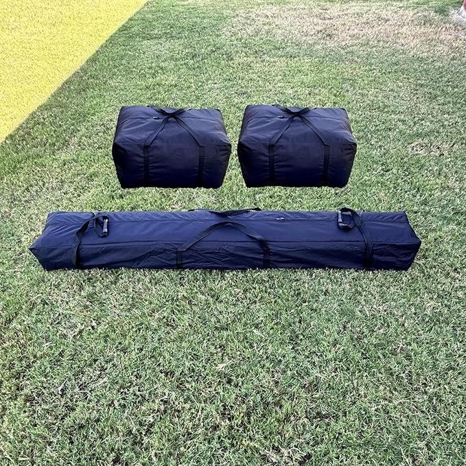 40'x20' PVC Pole Party Tent with Storage Bags, Tents for Parties, Fire Retardant (FR), Heavy Duty Wedding Tent Canopy, Outdoor Commercial Event Tents, Waterproof Top