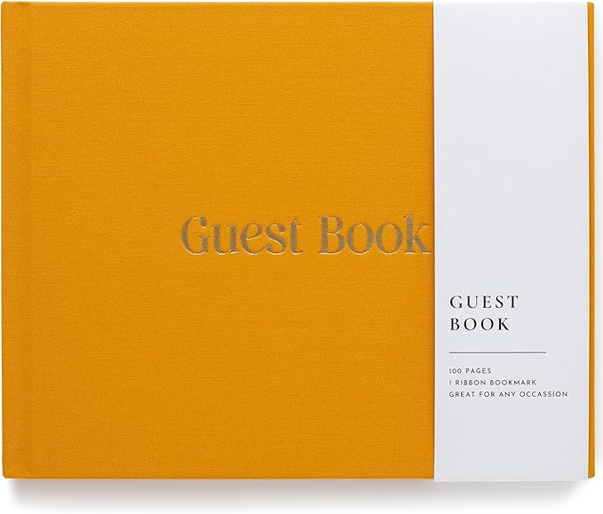 Lamare Wedding Guest Book – Elegant Guest Book for Party, Baby Shower Guest Book & Polaroid Guest Book for Wedding