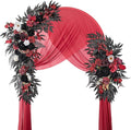 Wedding Arch Flowers, Artificial Flowers for Decoration, Large Flower Swag for Boho Styles Wedding Ceremony Floral Decor - Pack of 2