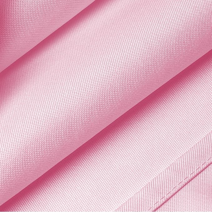 Lann's Linens - 10 Premium 120" Round Tablecloths for Wedding/Banquet/Restaurant - Polyester Fabric Table Cloths - Pink