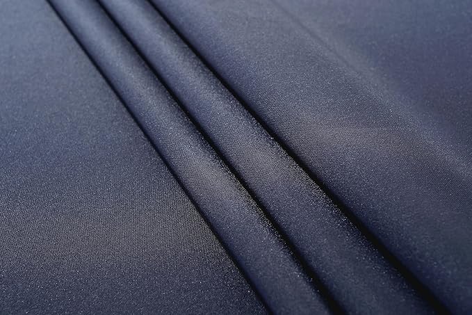 Craft And Party Square Tablecloth, 54 x 54 Inch Navy Blue Tablecloth, Polyester Fabric Washable Table Cloth for Home, Party, Wedding or Restaurant Use.