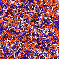 Edible Halloween Jimmies Sprinkles, Halloween Sprinkles, White, Purple, Orange, and Black sprinkles, Jimmy for Decorating, Perfect for Cake, Cupcake, Macaron, Baking, Ice cream, and Cookies(120g/4.23 oz)