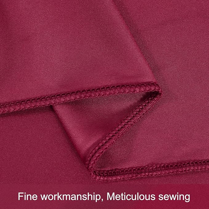 20ft x 12ft Burgundy Backdrop Curtains Wrinkle Free Backdrop Curtain for Wedding Parties Maroon Fabric Backdrops Drapes Back Drop Cloth Bridal Shower Stage Curtains Wedding Decorations for Reception