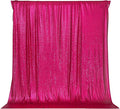 PartyDelight Hot Pink Sequin Backdrop Curtain 6FT x 6FT Photography Back Drop