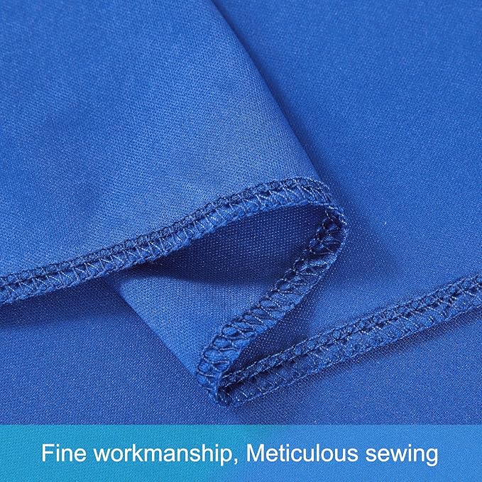 50ft x 12ft Royal Blue Backdrop Curtains Wrinkle Free Backdrop Curtain for Wedding Parties Blue Fabric Backdrops Drapes Back Drop Cloth Bridal Shower Stage Curtains Wedding Decorations for Reception