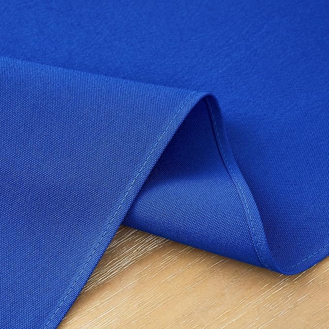 2 Pack Blue Table Runner 12 x 72 Inch Solid Color Farmhouse Runners Coffee Table Dresser for Daily Party Home Decoration
