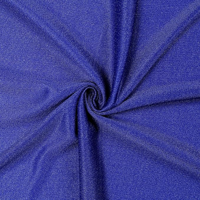VDS Pack of 2 Panel (30 Inch X 40 Feet) Wedding Arch Draping Fabric Sheer Chiffon Fabric Drapery for Wedding Ceremony Reception Swag Backdrop Canopy Chuppah ARBO Altars Decoration (Royal Blue)