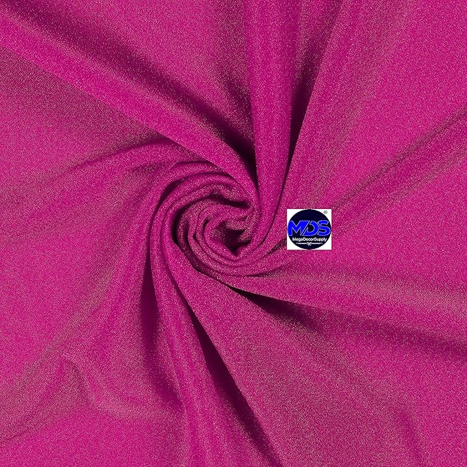 MDS Halloween Chiffon Draping Fabric - 1 Panel, 30" Wide x 40ft Long - Sheer Spooky Arbor & Canopy Drapery for Haunted House Backdrops, Party Ceilings, DIY Costumes & Themed Events - Magenta
